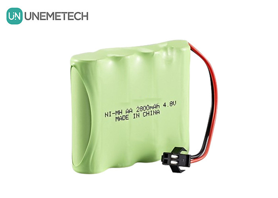 4.8V batteria idruro di nichel-metallo 2800mAh batterie AA ricaricabili