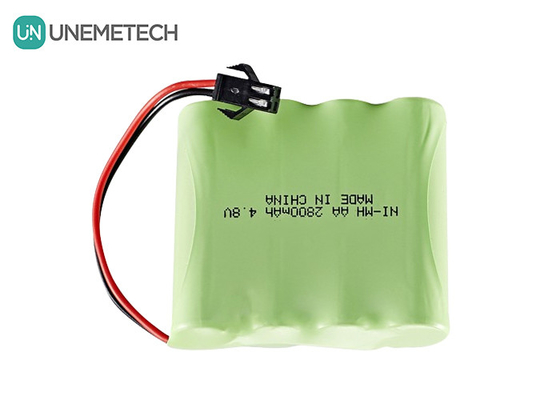4.8V batteria idruro di nichel-metallo 2800mAh batterie AA ricaricabili
