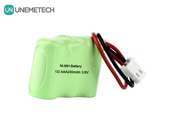 1/2AAA NiMH batterie ricaricabili 3.6V 230mAh Colonna batterie ricaricabili