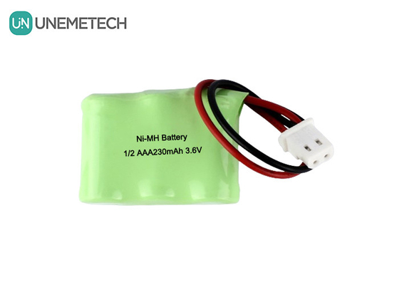 1/2AAA NiMH batterie ricaricabili 3.6V 230mAh Colonna batterie ricaricabili