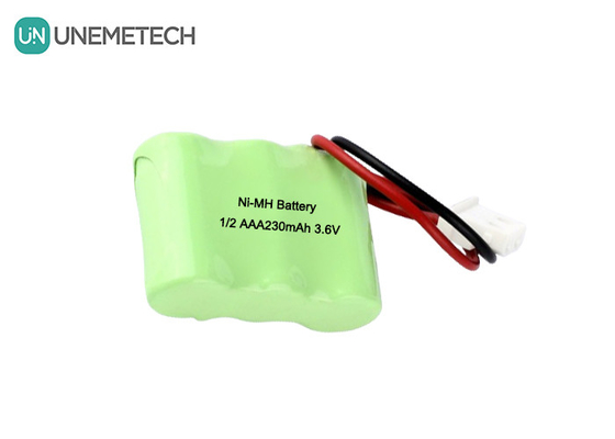 1/2AAA NiMH batterie ricaricabili 3.6V 230mAh Colonna batterie ricaricabili