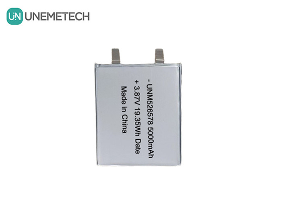 526578 3.87V Batteria LiPo ad alta tensione 5000mAh 4.45V Voltaggio di carica per Power Bank