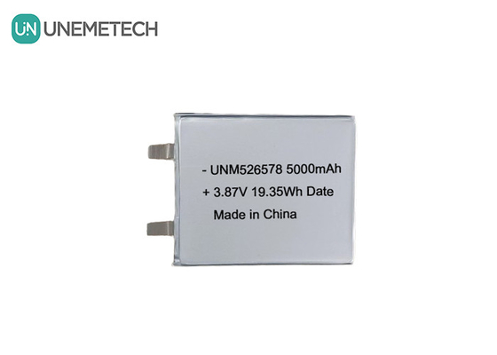 526578 3.87V Batteria LiPo ad alta tensione 5000mAh 4.45V Voltaggio di carica per Power Bank