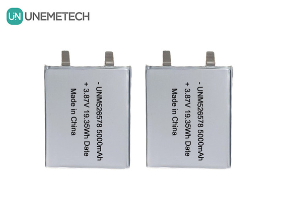 526578 3.87V Batteria LiPo ad alta tensione 5000mAh 4.45V Voltaggio di carica per Power Bank