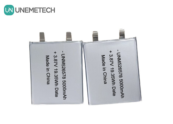 526578 3.87V Batteria LiPo ad alta tensione 5000mAh 4.45V Voltaggio di carica per Power Bank