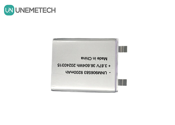 3.87V 9200mAh 906583 Alta tensione batteria agli ioni di litio