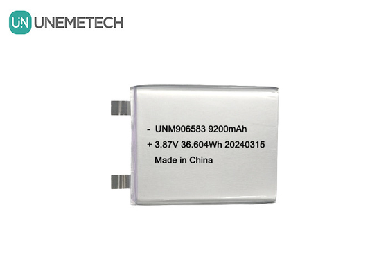 3.87V 9200mAh 906583 Alta tensione batteria agli ioni di litio