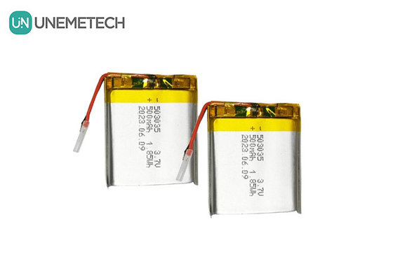 500mAh Batteria polimerica al litio 503035 3.7V Batteria ricaricabile LiPo per elettronica portatile