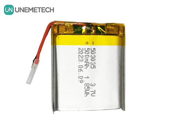 500mAh Batteria polimerica al litio 503035 3.7V Batteria ricaricabile LiPo per elettronica portatile