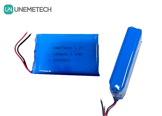 Batteria Li-Polymer 3.7V 1200mAh 773045 1S Batterie LiPo per scanner di impronte digitali