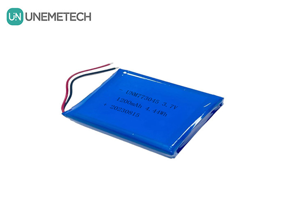 Batteria Li-Polymer 3.7V 1200mAh 773045 1S Batterie LiPo per scanner di impronte digitali