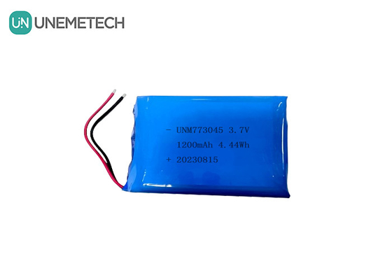 Batteria Li-Polymer 3.7V 1200mAh 773045 1S Batterie LiPo per scanner di impronte digitali