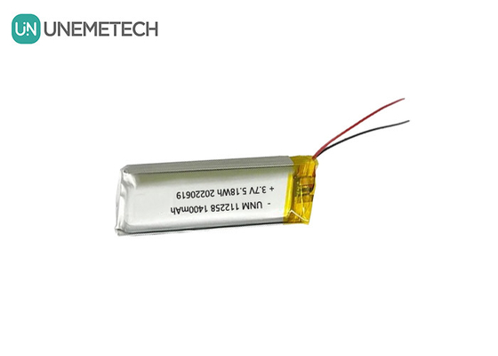 3.7V batteria ricaricabile agli ioni di litio 1400mAh 112258 per Power Bank portatile