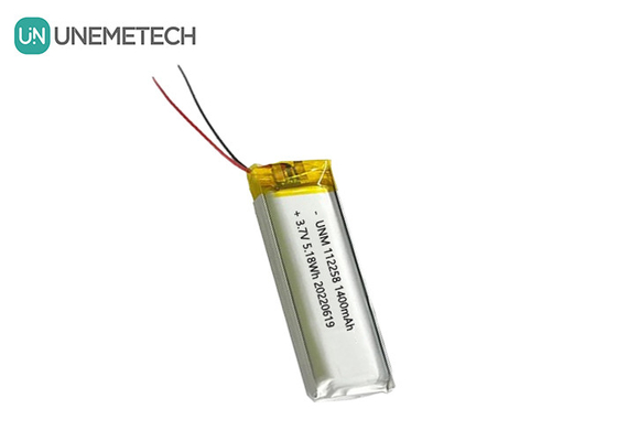 3.7V batteria ricaricabile agli ioni di litio 1400mAh 112258 per Power Bank portatile