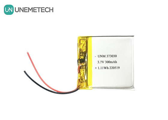 3.7V 300mAh LiPo batteria ricaricabile 373030 per altoparlante Bluetooth