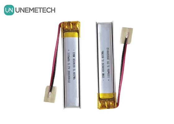 Progettazione di precisione 3.7V 110mAh LiPo batteria ricaricabile batteria al litio polimerico 450839