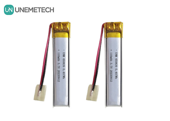 Progettazione di precisione 3.7V 110mAh LiPo batteria ricaricabile batteria al litio polimerico 450839