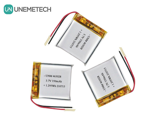 Li-Poly Packs 463028 3.7V 350mAh Batteria ricaricabile Li-Polymer per Gamepad