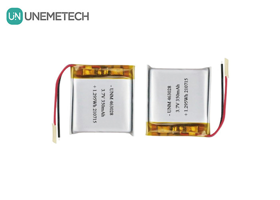 Li-Poly Packs 463028 3.7V 350mAh Batteria ricaricabile Li-Polymer per Gamepad