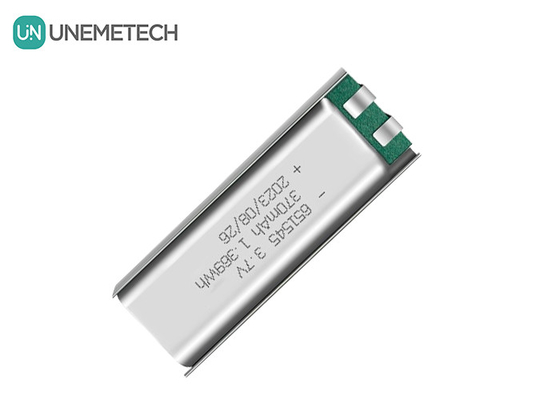 3.7V 370mAh 651545 Batteria polimerica ricaricabile al litio per prodotti digitali