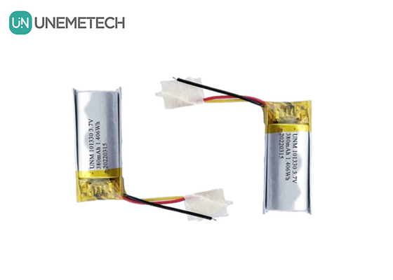 3.7V 380mAh Batteria ricaricabile Li-Polymer 101330 per Smartwatch