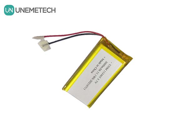 3.7V 3000mAh ricaricabile batteria al litio polimerico ad alta capacità 113465 per smartphone