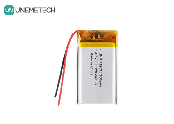3.7 V 300mAh batteria agli ioni di litio 422035 batteria LiPo per telecomando