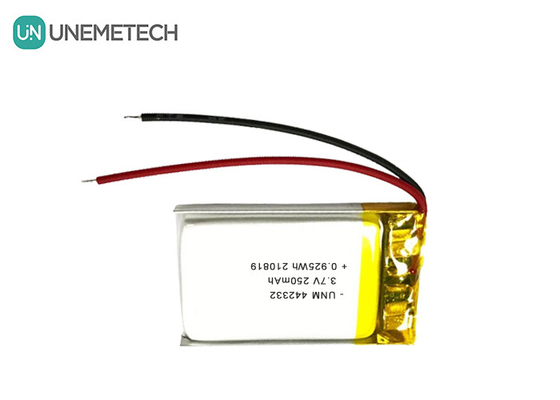 3.7V 250mAh Lipo batteria ricaricabile 442332 Per bilancieri elettronici portatili