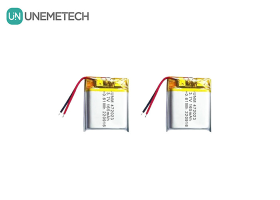 Batteria ricaricabile a litio-ione 3.7V 165mAh 472023 Batteria per lettori MP3