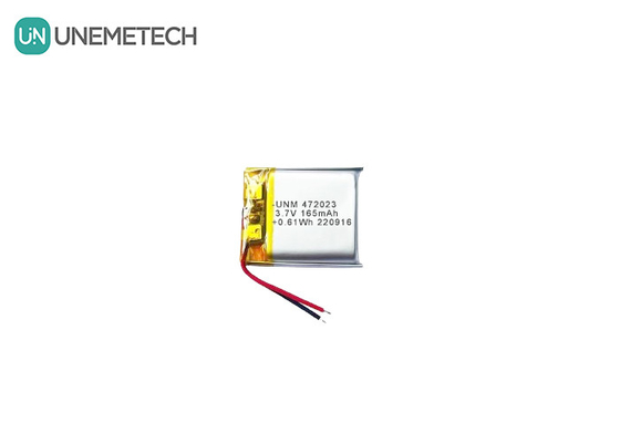 Batteria ricaricabile a litio-ione 3.7V 165mAh 472023 Batteria per lettori MP3