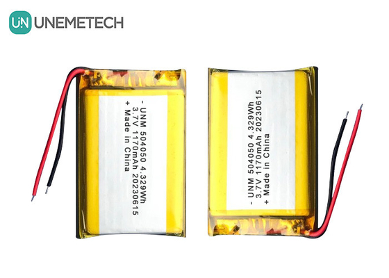 3.7V 1170mAh Batteria ricaricabile a integrazione senza soluzione di continuità 504050 per utensili elettrici