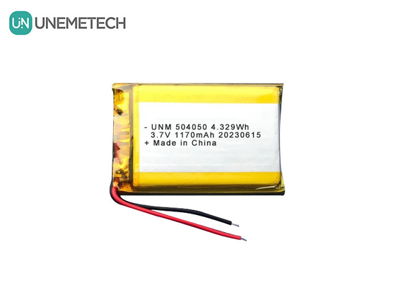 3.7V 1170mAh Batteria ricaricabile a integrazione senza soluzione di continuità 504050 per utensili elettrici