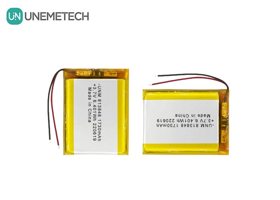 3.7V 1730mAh Batteria polimerica agli ioni di litio di grande capacità 813848 Per Power Bank