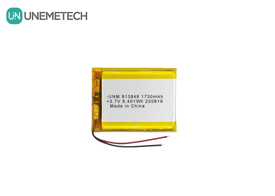 3.7V 1730mAh Batteria polimerica agli ioni di litio di grande capacità 813848 Per Power Bank