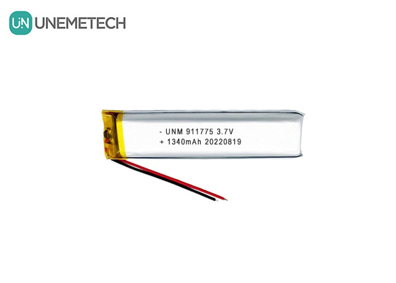 3.7V Lipo batterie ricaricabili 1340mAh Batteria al litio polimerico 911775 per Smart Pen