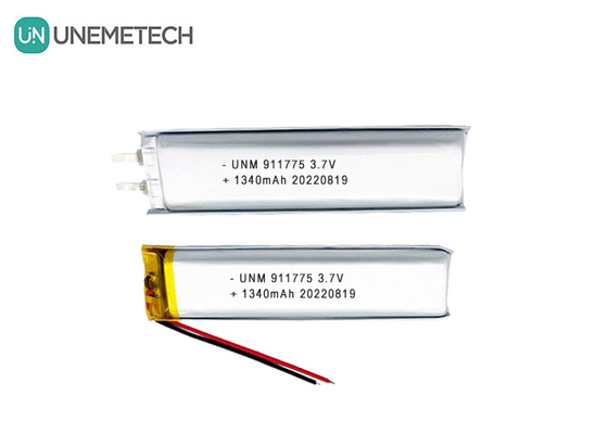 3.7V Lipo batterie ricaricabili 1340mAh Batteria al litio polimerico 911775 per Smart Pen