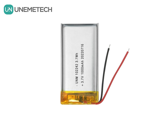 3.7V 1000mAh 102242 Batteria polimerica agli ioni di litio standard per lampade da tavolo