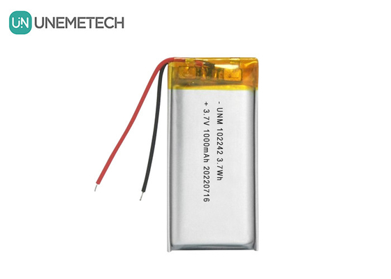 3.7V 1000mAh 102242 Batteria polimerica agli ioni di litio standard per lampade da tavolo