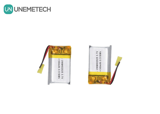 3.7V 140mAh 402025 Batteria ricaricabile Batteria Lipo per massaggiatori compatti