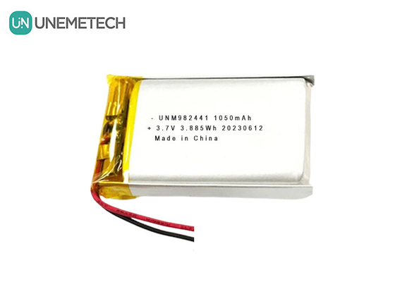 OEM ODM personalizzato 3.7V 1050mAh Batteria Li-ion polimerico 982441 per campanello intelligente