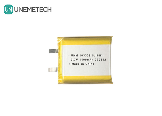 3.7V 1400mAh Batteria polimerica agli ioni di litio ad alte prestazioni 103339 Per automobili giocattolo