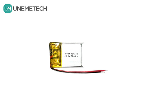 3.8V 48mAh Alta tensione Piccola batteria al litio polimerico 361215 per dispositivi RFID