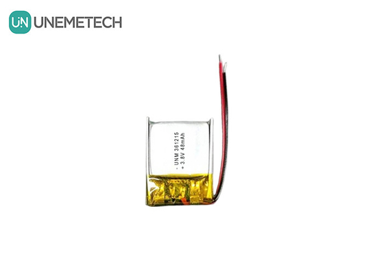 3.8V 48mAh Alta tensione Piccola batteria al litio polimerico 361215 per dispositivi RFID