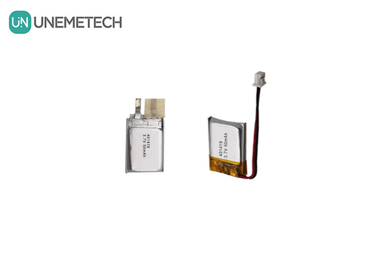 3.7V 50mAh Piccola batteria al litio 401419 per piccoli dispositivi elettronici