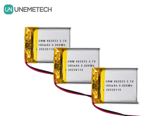 3.7V 180mAh Batteria Li-Ion 462023 Lipo Ricaricabile per giocattoli elettronici