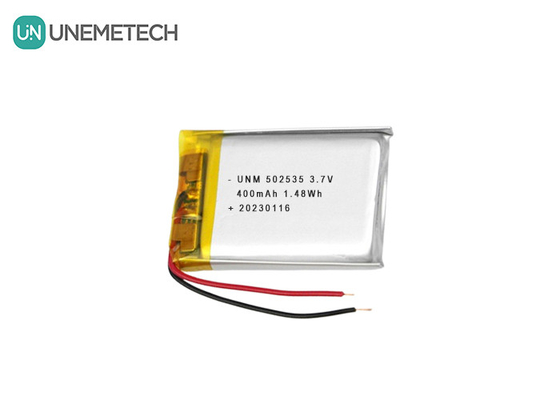 Li Polymer Battery Pack 502535 400mAh batteria 3.7V per apparecchi elettronici