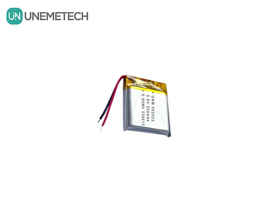 3.8V 250mAh 502023 Batteria polimerica al litio ad alta tensione per localizzatore di traccianti