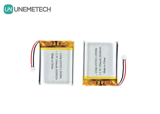 3.7V 350mAh 472730 Batteria polimerica agli ioni di litio Batteria Lipo per topi wireless