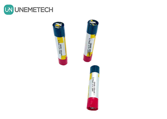 08400 Batteria Lipo cilindrica 3.7V 200mAh Batteria ricaricabile agli ioni di litio per Smart Pen