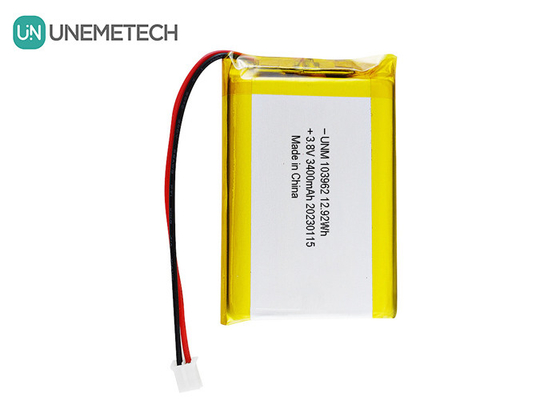 Batteria Lipo ad alta tensione 103962 3.8V 3400mAh Batterie LiHV per fotocamere digitali